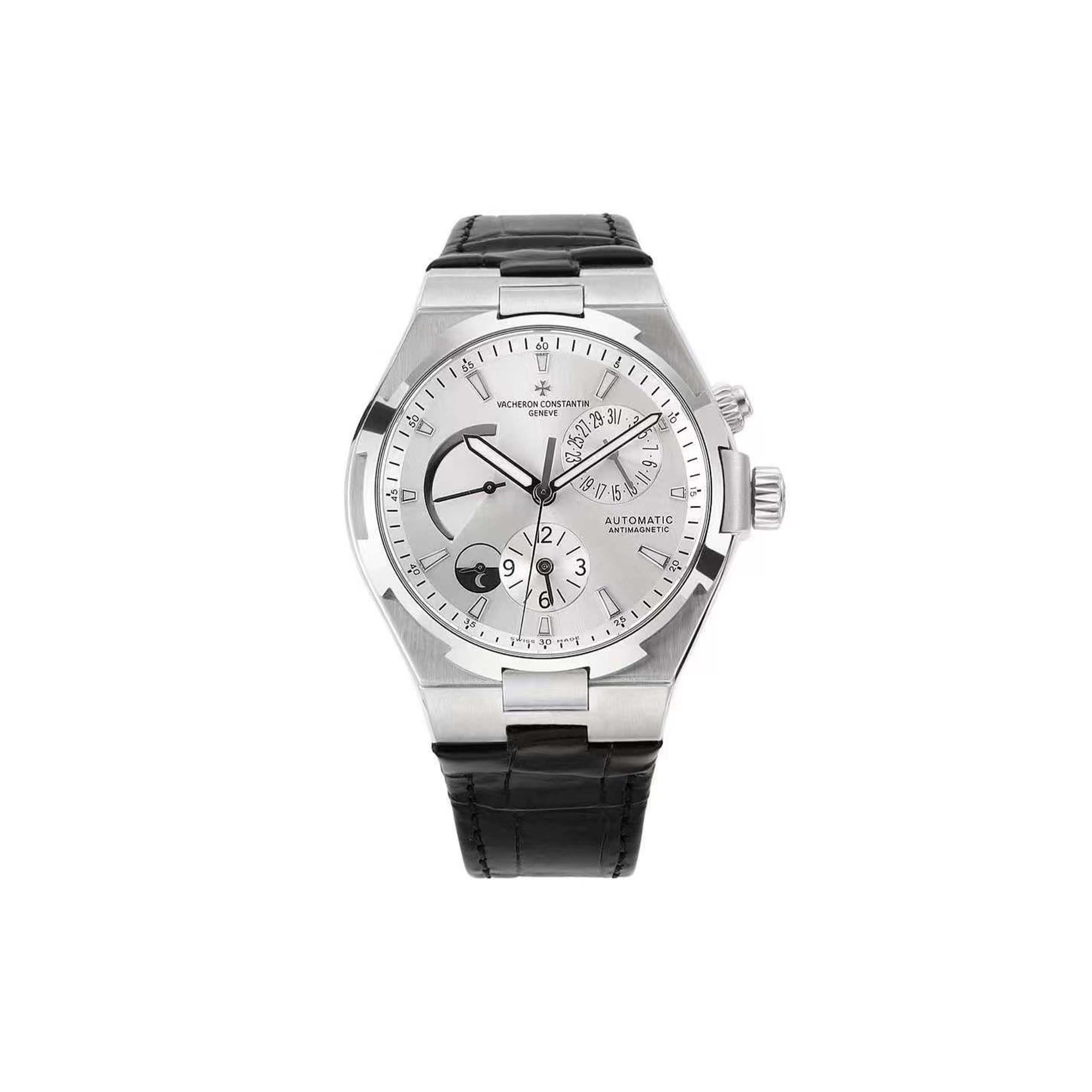 vacheron Co*sta*t*n overseas dual time watch 47450b/01a-9226